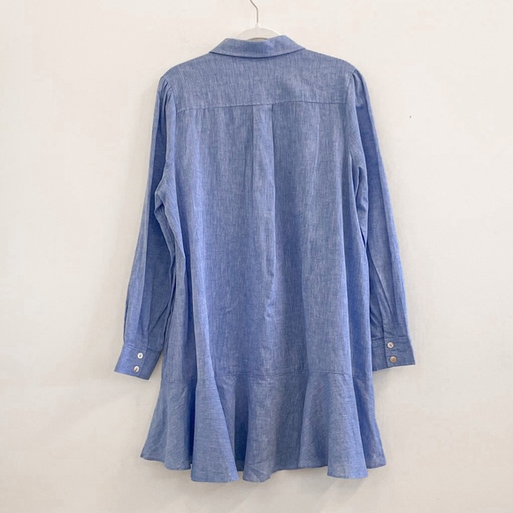 Tuckernuck Chambray Callahan Dress L NWOT - Picture 5 of 7
